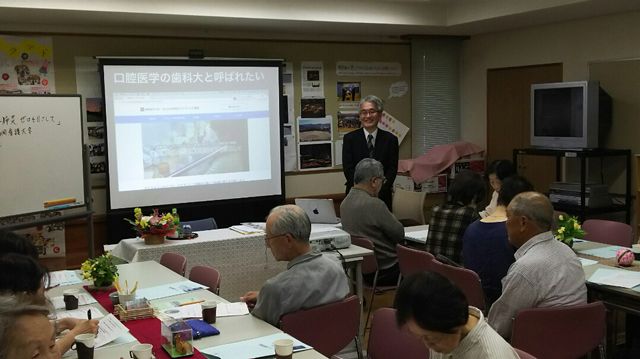 野芥公民館「医療カフェ」の様子