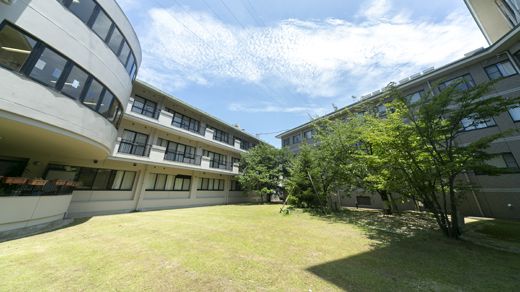 医療法人泯江堂の中庭画像