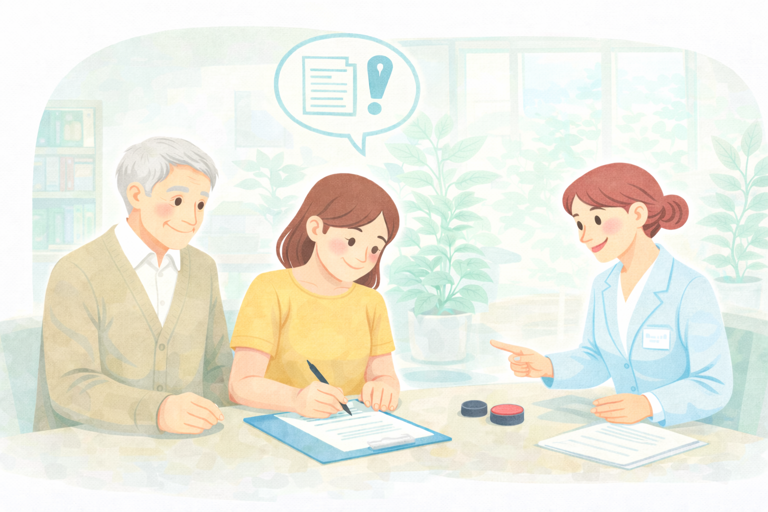 ご契約のイメージイラスト